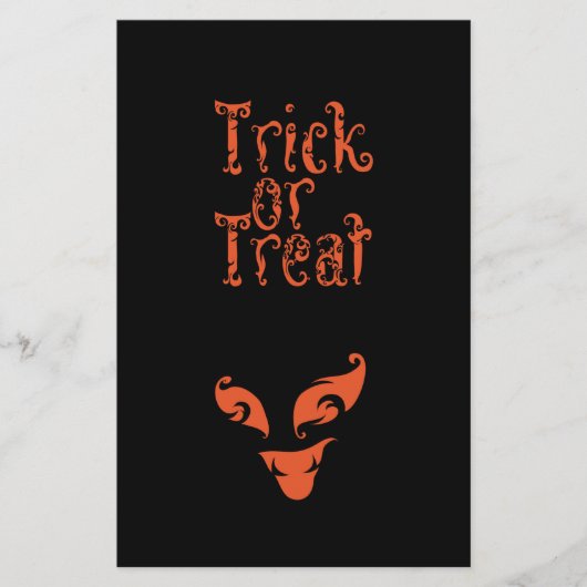 Boo-Trick or treat Flyer (Voorkant)