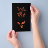 Boo-Trick or treat Flyer (Hand)