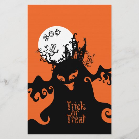 Boo Trick or Treat ontwerp Flyer (Voorkant)