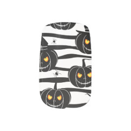Boo Trick or treat pomkin Halloween minx nagellak Nail Art