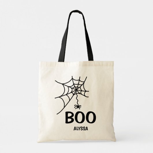 Boo Trick or treat Tote Bag (Achterkant)