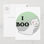 Boo Tshirts en cadeautjes Briefkaart (Voorkant / Achterkant)