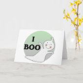 Boo Tshirts en cadeautjes Kaart (Gele Bloem)
