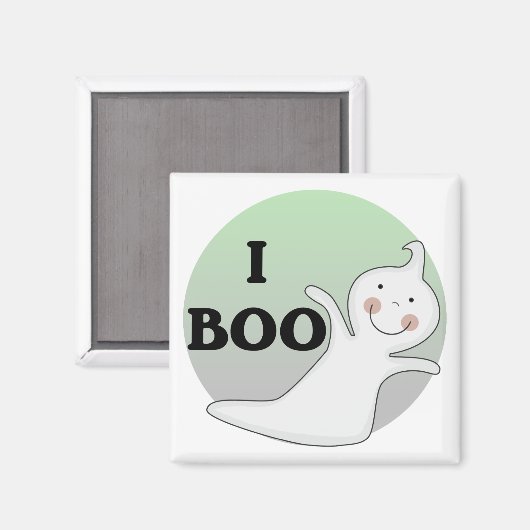Boo Tshirts en cadeautjes Magneet (Voorkant / Achterkant)
