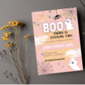 Boo Turning Twee Uitnodiging voor Verjaardagsfeest