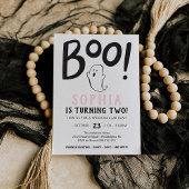 Boo. Tweede uitnodiging van de partij Halloween