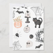 Boo Tweede Verjaardag Onze Kleine Boo wordt Twee Kaart (Achterkant)