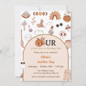 Boo Tweede Verjaardag Onze Kleine Boo wordt Twee Kaart (Voorkant)