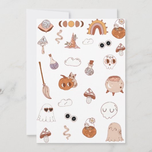 Boo Tweede Verjaardag Onze Kleine Boo wordt Twee Kaart (Achterkant)