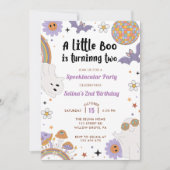 Boo Tweede Verjaardag Onze Kleine Boo wordt Twee Kaart (Voorkant)