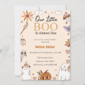 Boo Tweede Verjaardag Onze Kleine Boo wordt Twee Kaart (Voorkant)