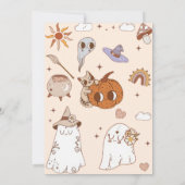 Boo Tweede Verjaardag Onze Kleine Boo wordt Twee Kaart (Achterkant)