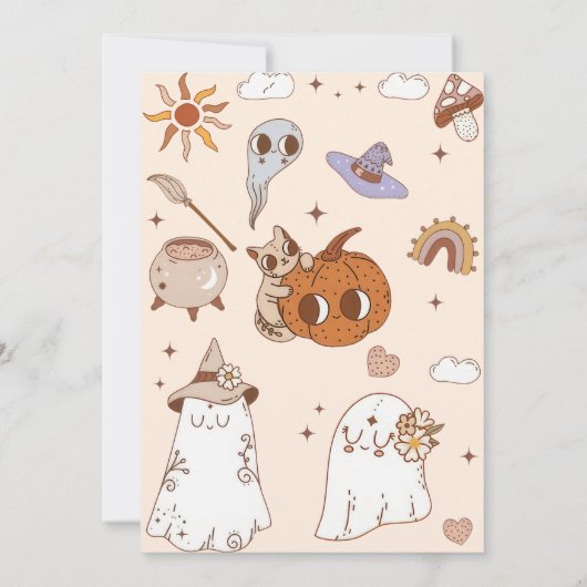 Boo Tweede Verjaardag Onze Kleine Boo wordt Twee Kaart (Achterkant)