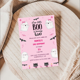 Boo Tweede Verjaardag Onze Kleine Boo wordt Twee Kaart