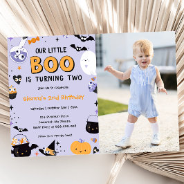 Boo Tweede Verjaardag Onze Kleine Boo wordt Twee Kaart