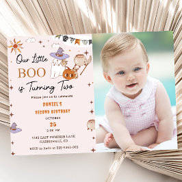 Boo Tweede Verjaardag Onze Kleine Boo wordt Twee Kaart