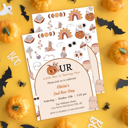 Boo Tweede Verjaardag Onze Kleine Boo wordt Twee Kaart