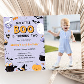 Boo Tweede Verjaardag Onze Kleine Boo wordt Twee Kaart