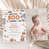 Boo Tweede Verjaardag Onze Kleine Boo wordt Twee Kaart