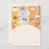 Boo Tweede Verjaardag Onze Kleine Boo wordt Twee Kaart (Achterkant)