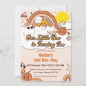 Boo Tweede Verjaardag Onze Kleine Boo wordt Twee Kaart (Voorkant)