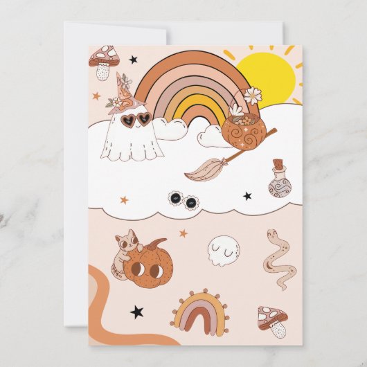 Boo Tweede Verjaardag Onze Kleine Boo wordt Twee Kaart (Achterkant)