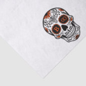 BOO Typography Skull Halloween - Modern Gothic Tissuepapier (Detail)
