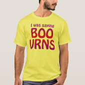 Boo-Urns-shirt T-shirt (Voorkant)