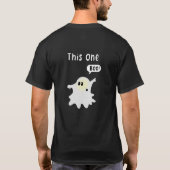 Boo van afkeuring Grappig Boo Halloween T-shirt (Achterkant)