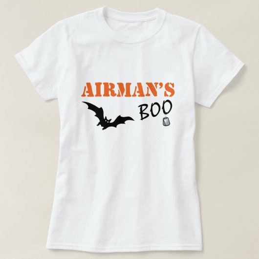 Boo van de luchtmacht t-shirt (Design voorkant)
