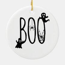 Boo Whimsical Geesten & Spinne Halloween