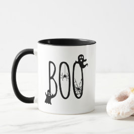 Boo Whimsische Griezelige Geesten Gehaante Hallowe Mok