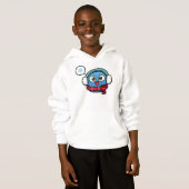 Boo Winter Kinder Sweatshirt (Voorkant volledig)
