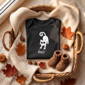 Boo Witte Kat Halloween Romper