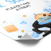 Boo-y Halloween Baby shower Baby's zijn zoet Poster (Hoek)