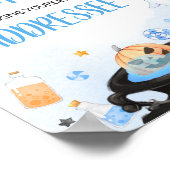 Boo-y Halloween Baby shower Envelope Station Poster (Hoek)