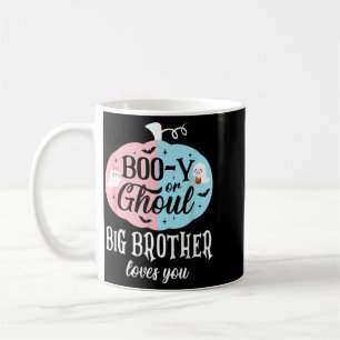 Boo-Y Of Geest Groot Broer Loves Boo Halloween Koffiemok