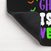Boo-y Or Ghoul Sister Loves You Boo Halloween Baby Muismat (Hoek)