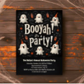 Boo Ya Halloween Schattige Ghosts Booyah Kostuumfe Kaart