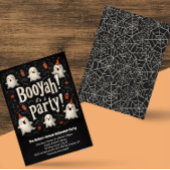 Boo Ya Halloween Schattige Ghosts Booyah Kostuumfe Kaart