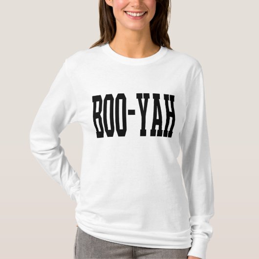 boo-yah 1,0 t-shirt (Voorkant)
