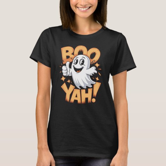 Boo Yah Ghost T-shirt (Voorkant)