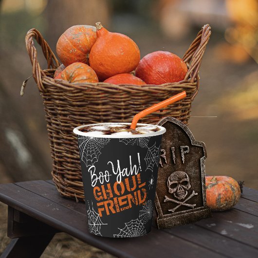 Boo Yah Ghoul Friend Halloween ID684 Papieren Bekers