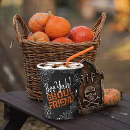 Boo Yah Ghoul Friend Halloween ID684 Papieren Bekers