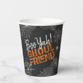 Boo Yah Ghoul Friend Halloween ID684 Papieren Bekers (Voorkant)
