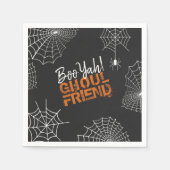 Boo Yah Ghoul Friend Halloween ID684 Servet (Voorkant)