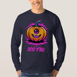 Boo Y'All, griezelig schattig Halloween-ontwerp T-shirt