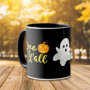Boo Y'all Halloween Geest Mok