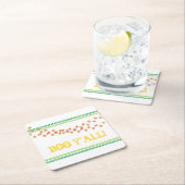 Boo Y'all Halloween Gezinsvriendelijke Herfst Plez Kartonnen Onderzetters (Insitu)