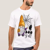 Boo Y'all Halloween Gnome T-shirt (Voorkant)